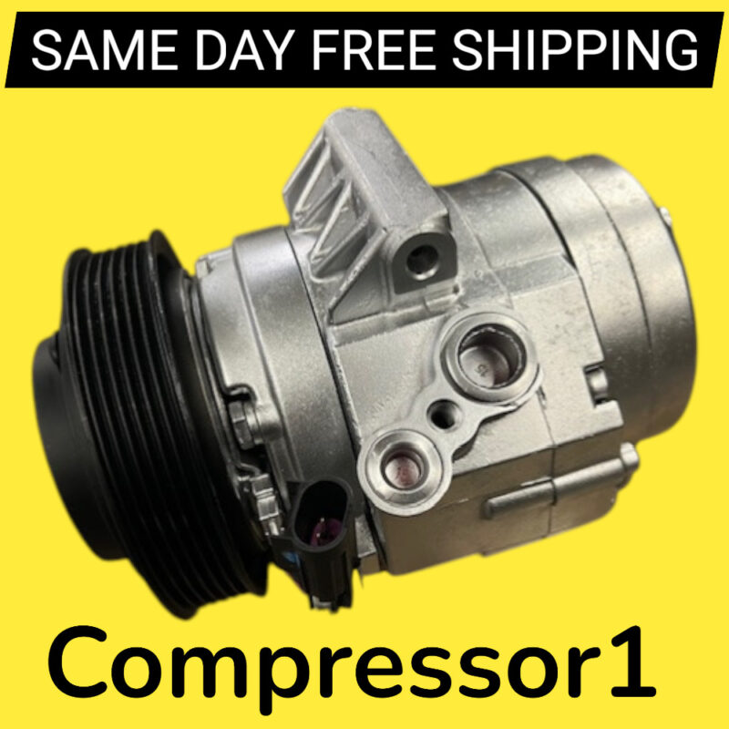 AC Compressor For Ford Fusion 2006 2007 2008 2009 2.3L 3.0L With Manual Trans.