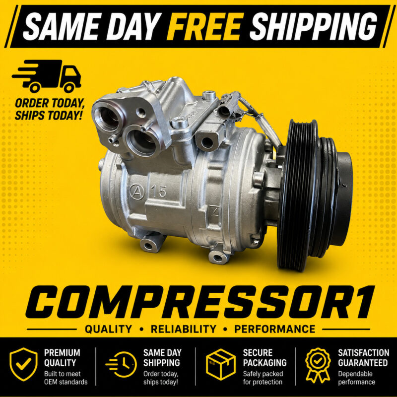 AC Compressor For Toyota Tacoma 1995-1998 1999 2000 2001 2002 2003 2004 3.4L V6