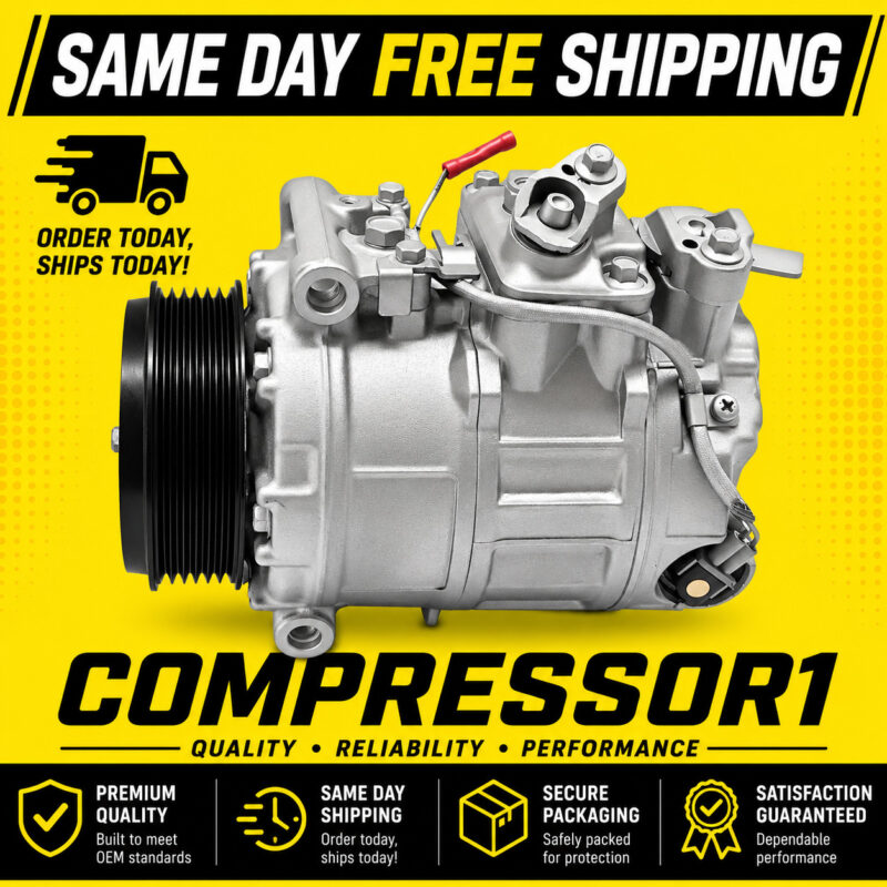 AC Compressor fits Mercedes 2001-2005 C240, C320 2001-2005, 2006-2011 ML350