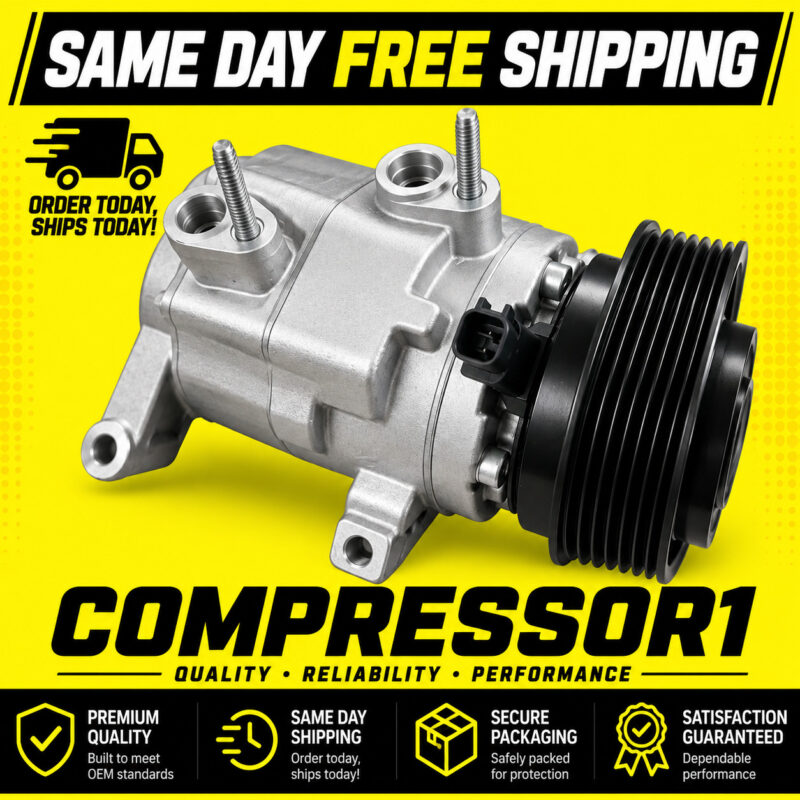 AC Compressor For 2009 2010 2011 2012 2013 Jeep Liberty 3.7L Dodge Nitro 2009-12