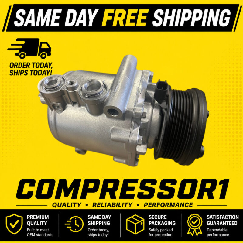 AC Compressor For 2002 2003 2004 2005 Ford Explorer Expedition V8 4.6L