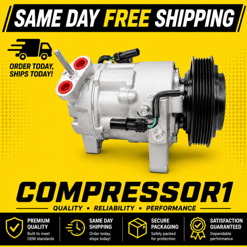 AC Compressor Chevrolet Equinox GMC Terrain 3.6L V6 2012-2015 Impala 2012-2015